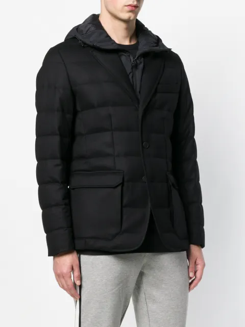 moncler padded blazer