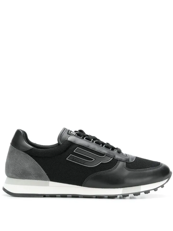 Shop black Bally Galaxy sneakers with