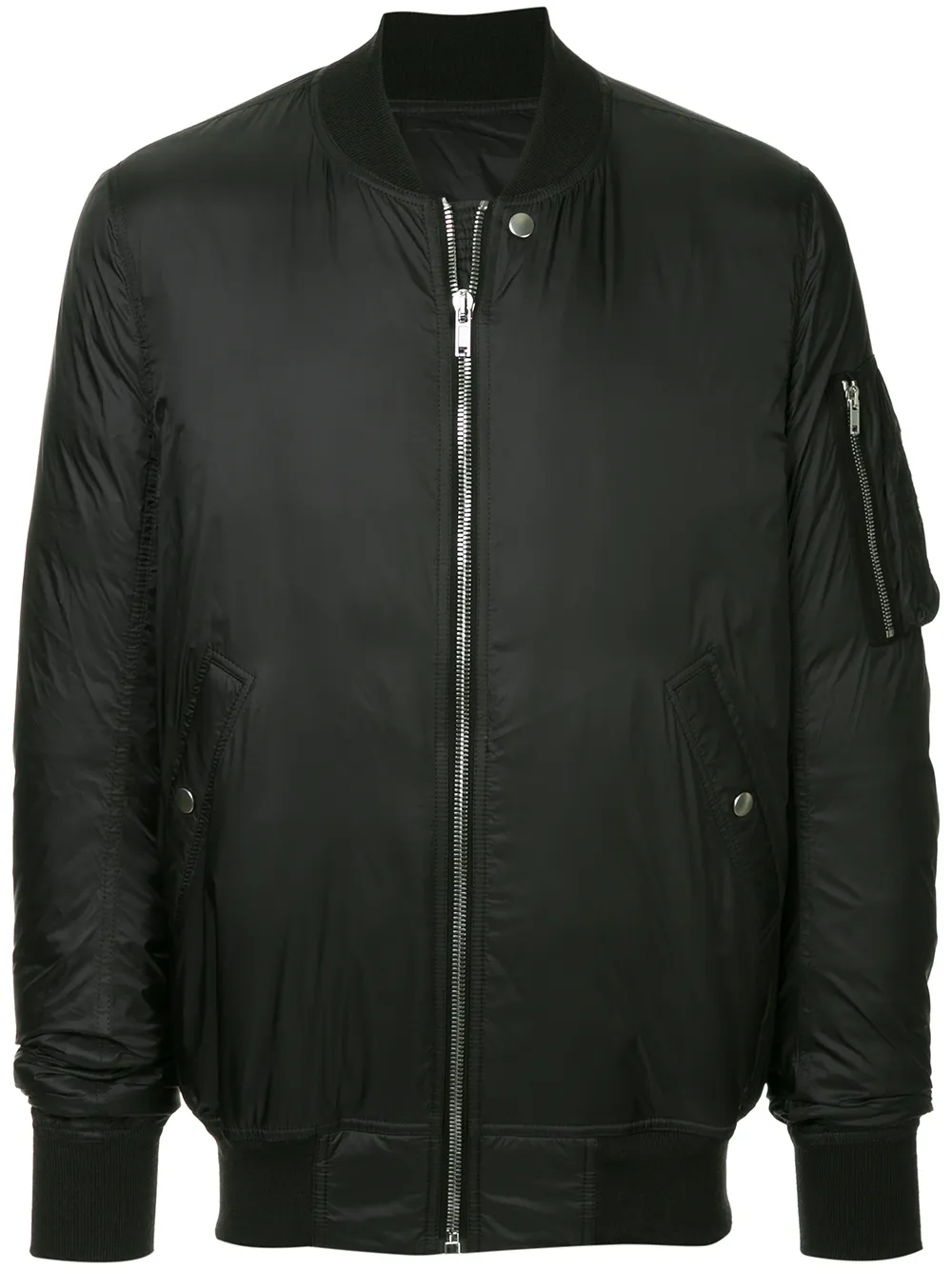Rick Owens Sash-panel Shell Bomber Jacket - Farfetch