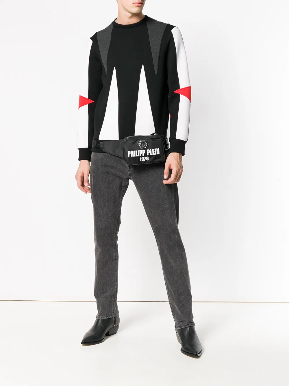фото Philipp plein поясная сумка с логотипом