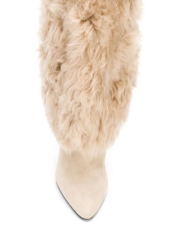 tom ford shearling boots