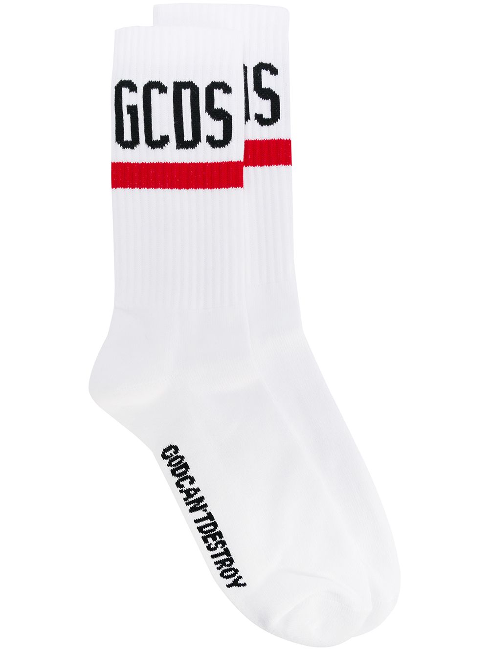 Gcds Logo Printed Socks - Farfetch