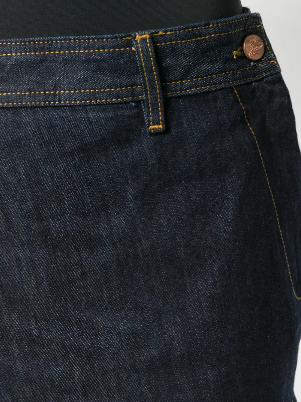 vivienne westwood denim skirt