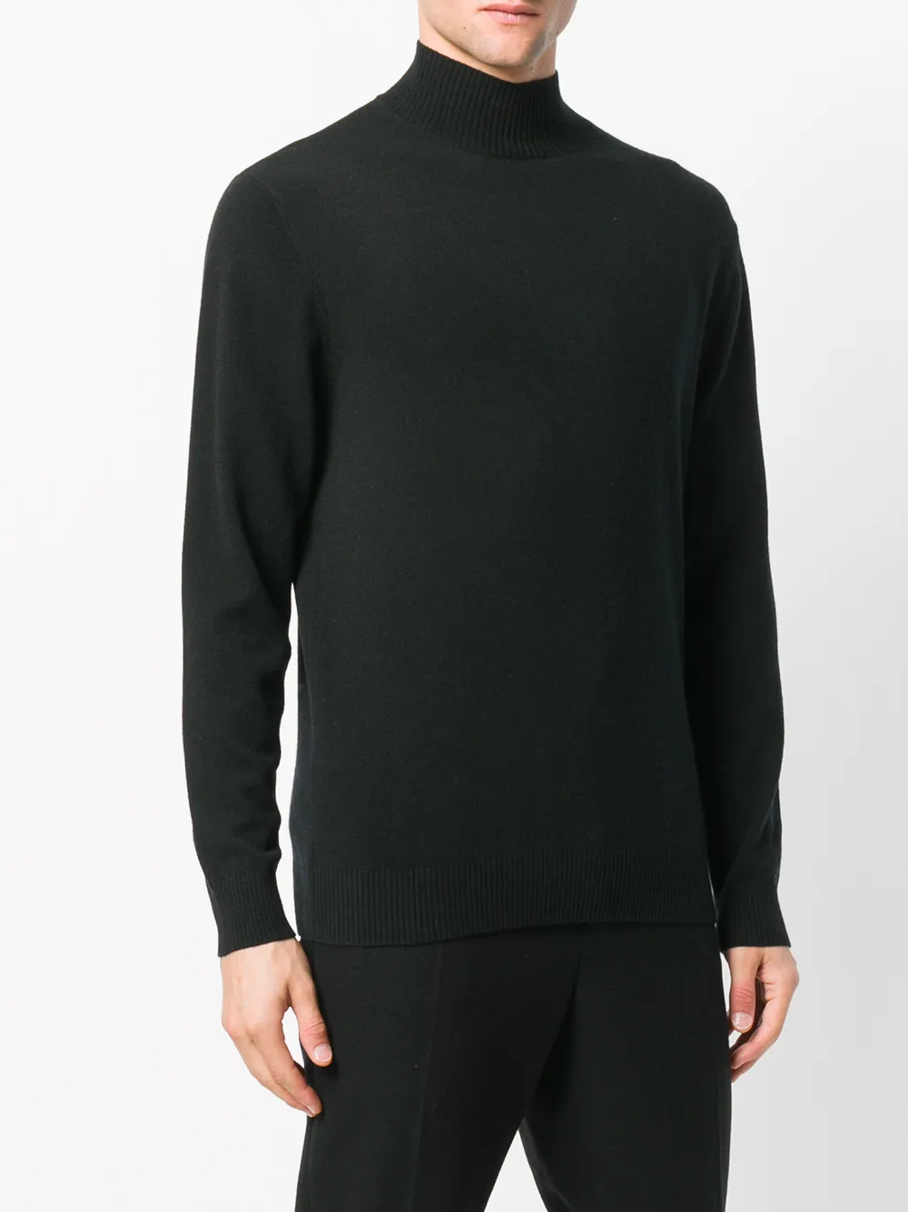  N.peal Pullover Mit Rollkragen   Schwarz 