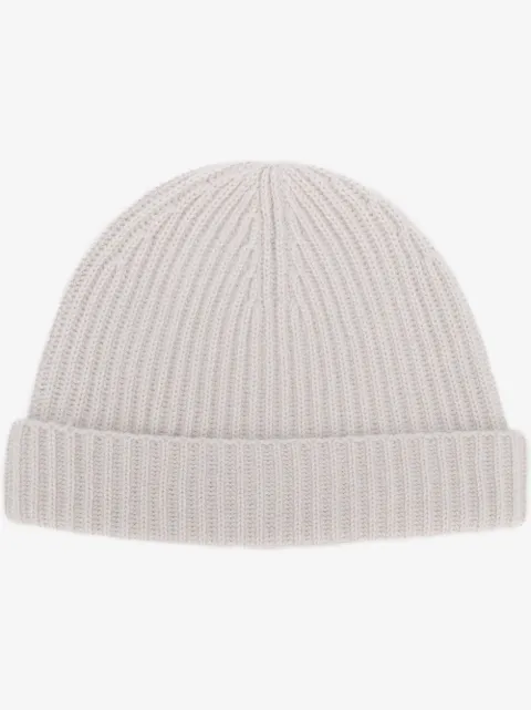 N.Peal ribbed beanie