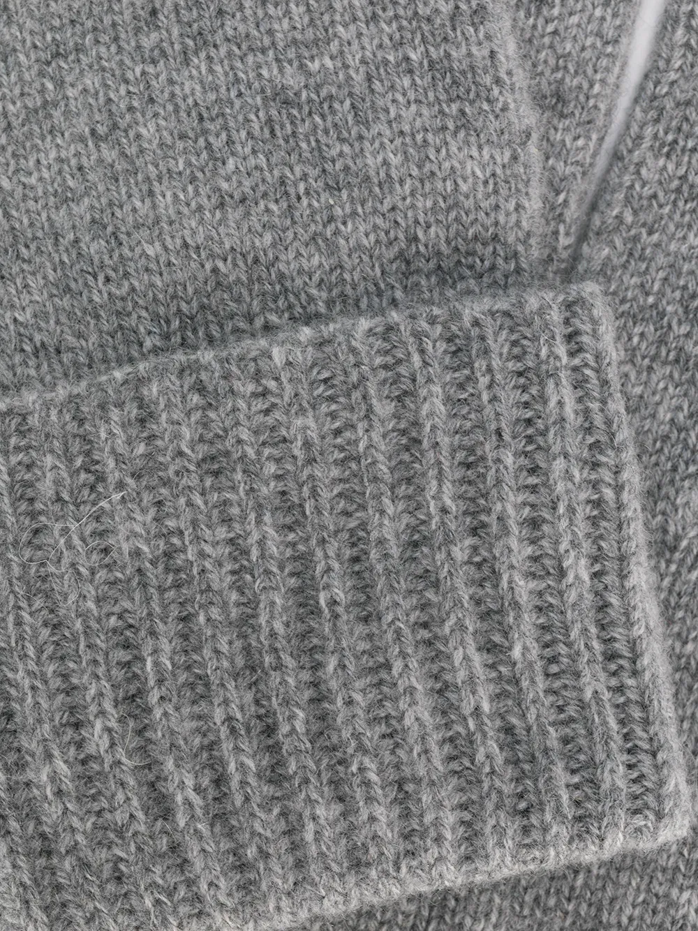 N.Peal Kasjmier handschoenen - Grijs