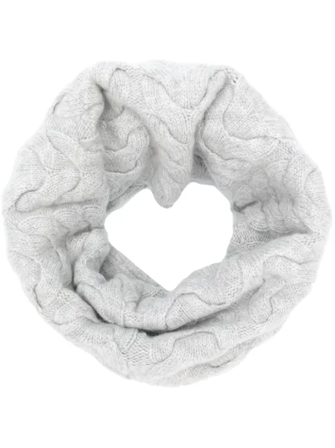N.Peal cable knit snood NPA096C - 0