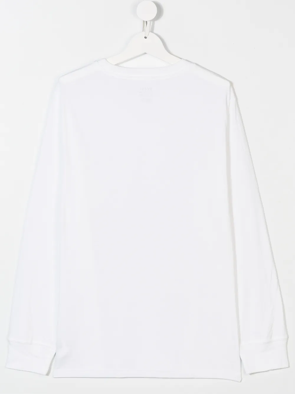 POLO RALPH LAUREN KIDS Lippen T-shirt met ronde hals Wit
