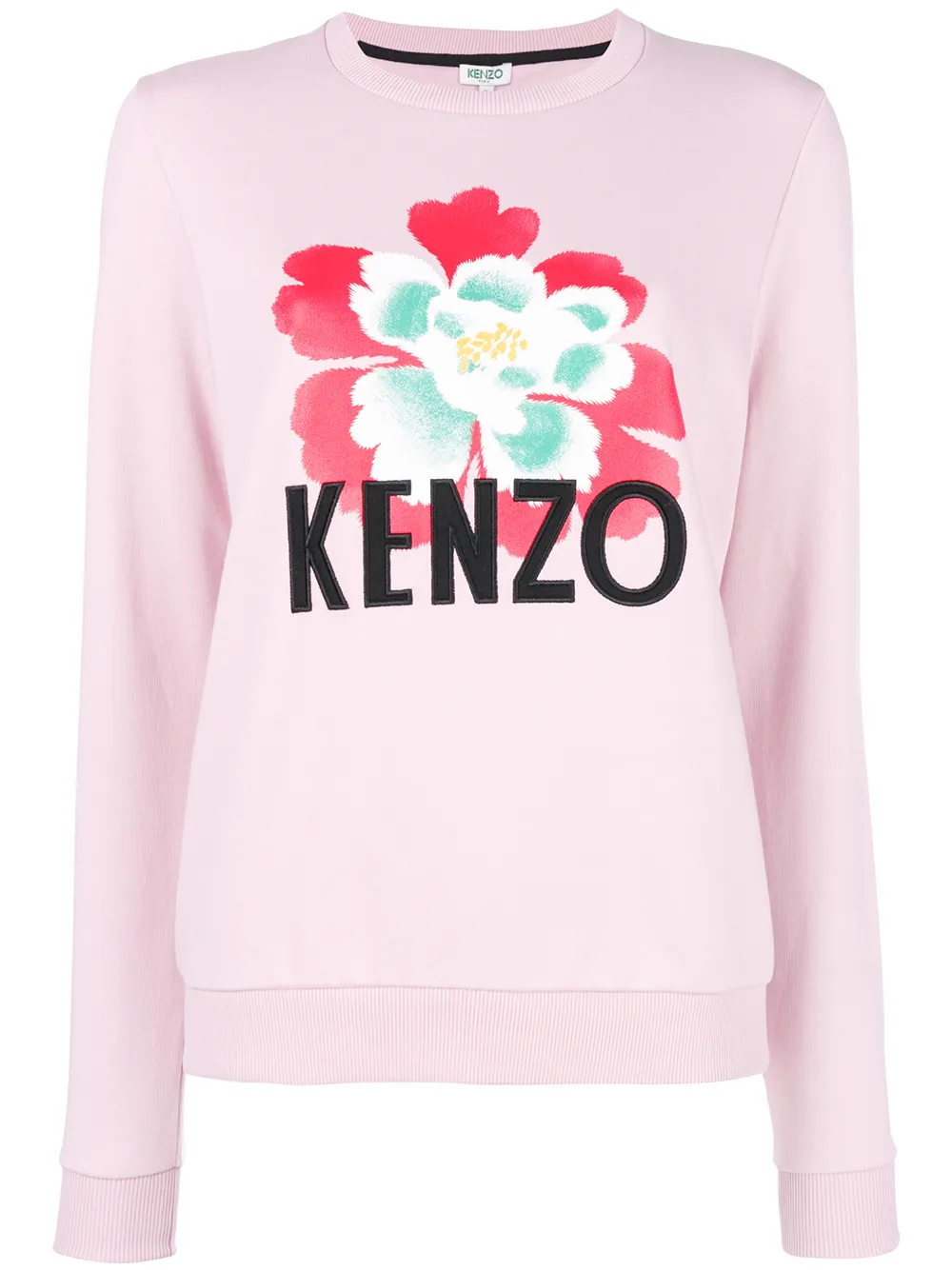 kenzo floral sweatshirt