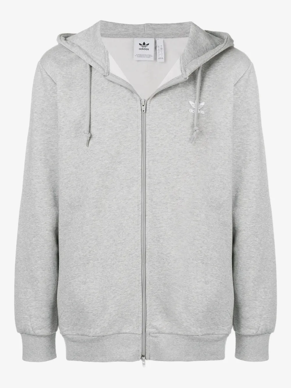 adidas オーバーサイズ ジップパーカー | グレー | Image 1