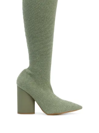 yeezy boots green