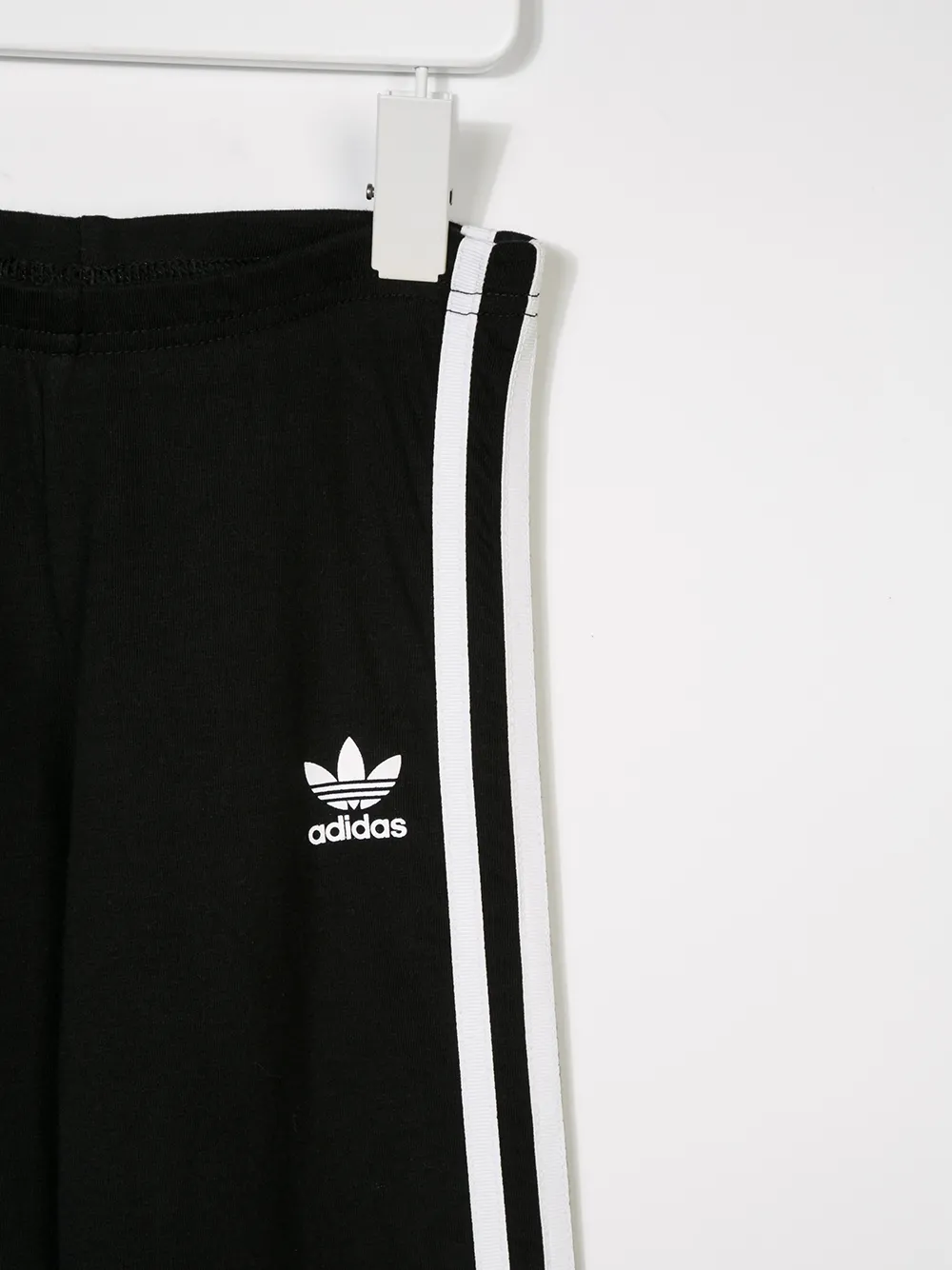  Adidas Kids Three Stripes Leggings   Schwarz 