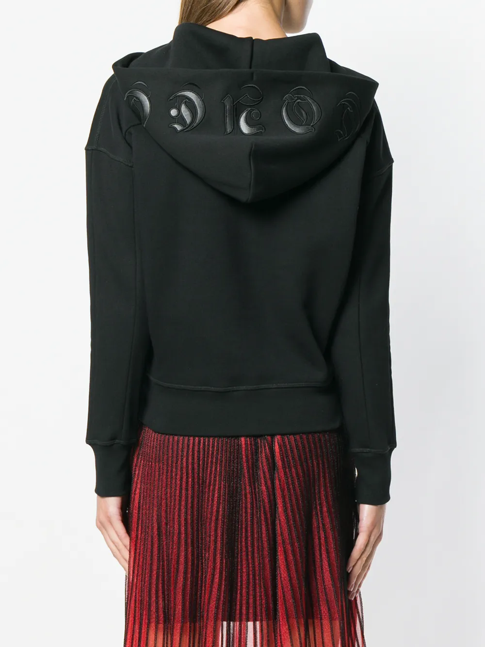 Alexander McQueen normale hoodie Zwart