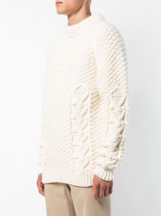 cable knit sweater展示图