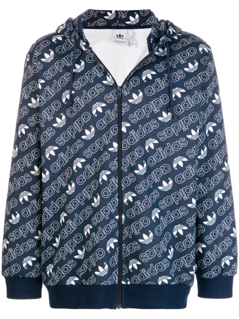 adidas zip front hoodie