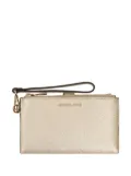 Michael Michael Kors Adele double zip wristlet - Gold