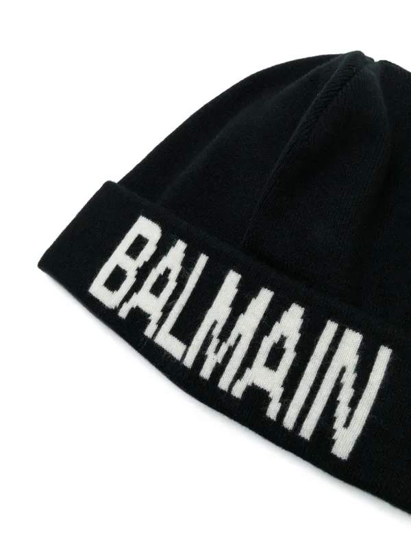 balmain beanie