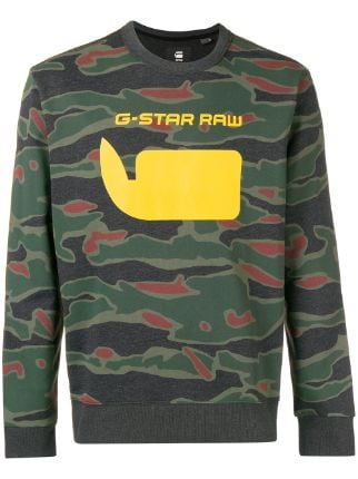 G-Star Raw Research logo jersey sweater 