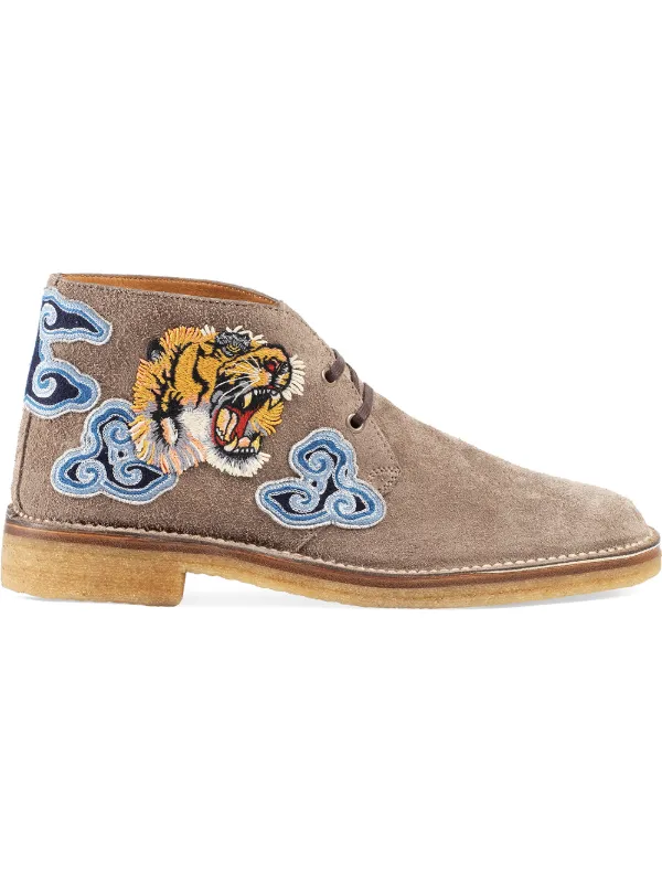 gucci tiger boots