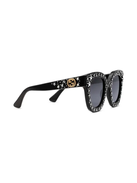 black aviators with stars