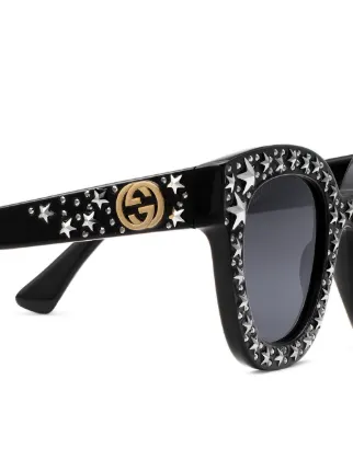 Gucci star embellished sunglasses Clearance