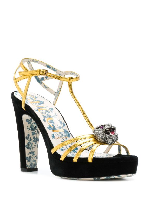 gucci bling sandals