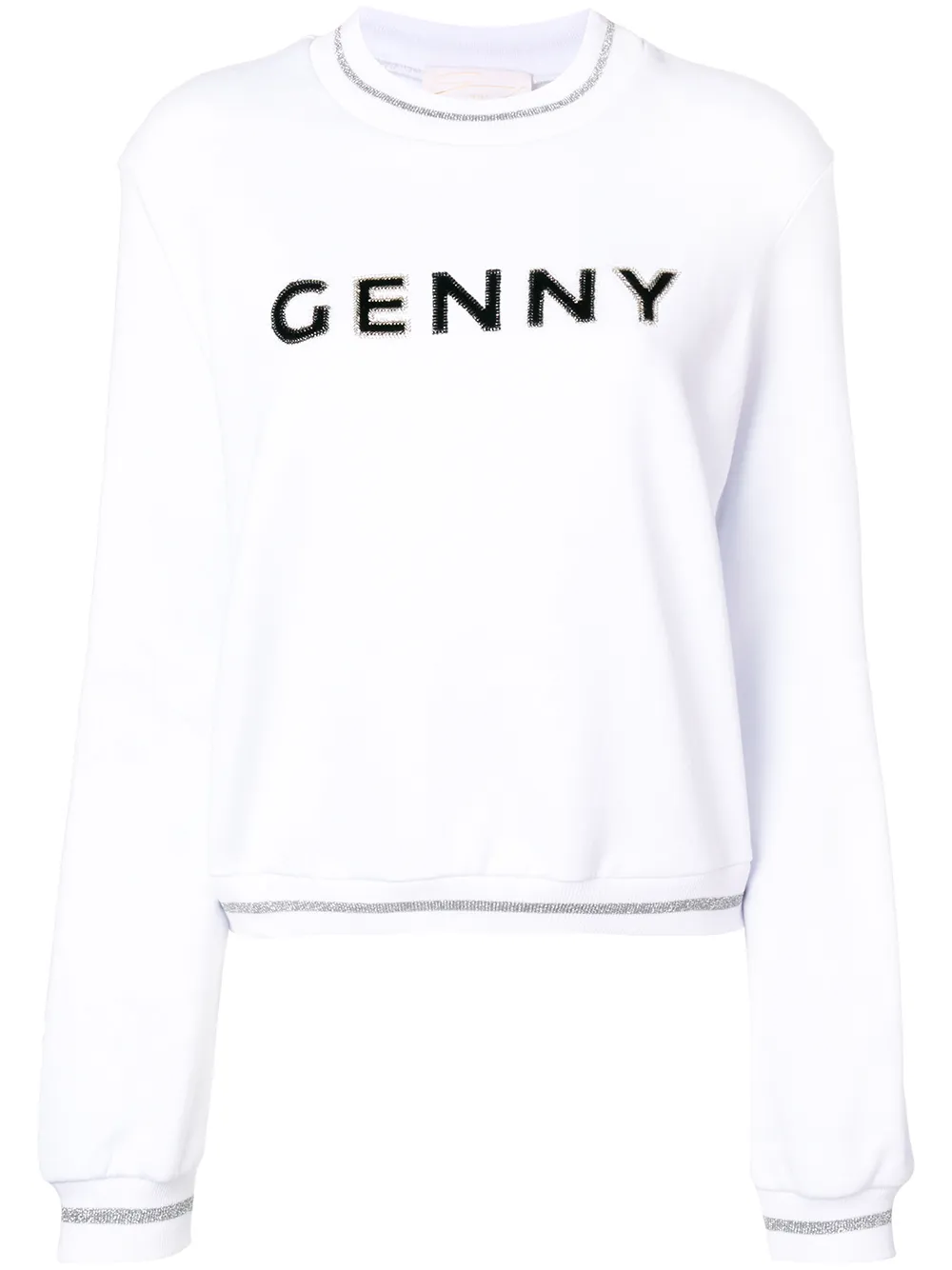 Genny logo printed sweatshirt Genny logo printed sweatshirt