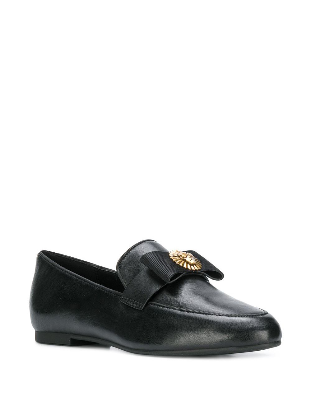 фото Michael Michael Kors lion plaque loafers