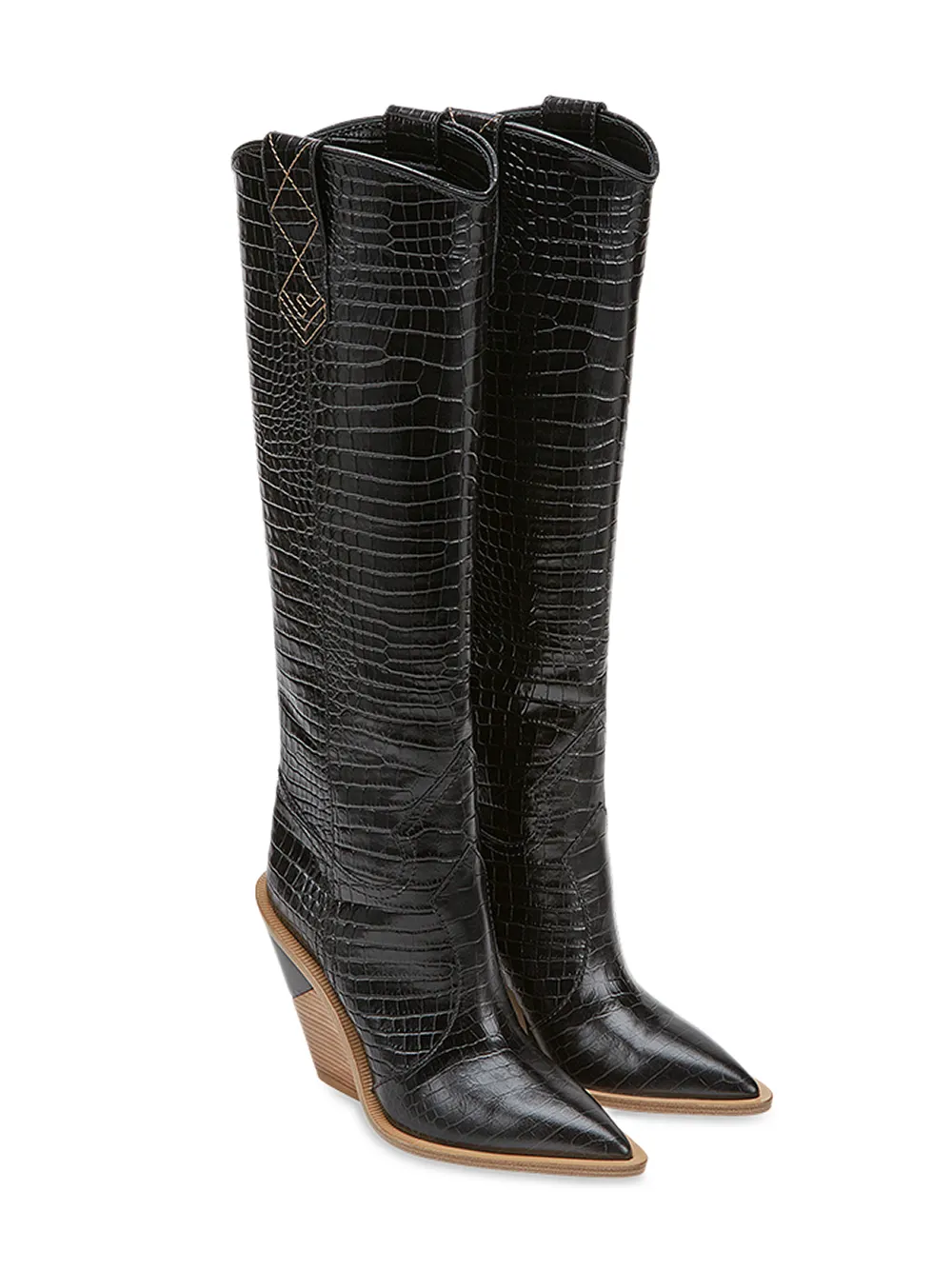 fendi cutwalk western boots