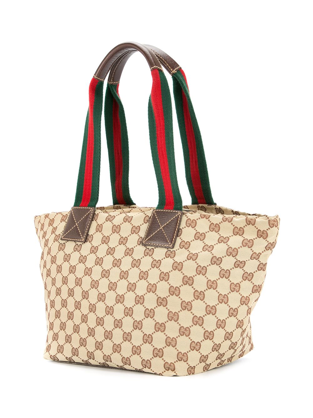 фото Gucci pre-owned сумка-тоут с монограммами