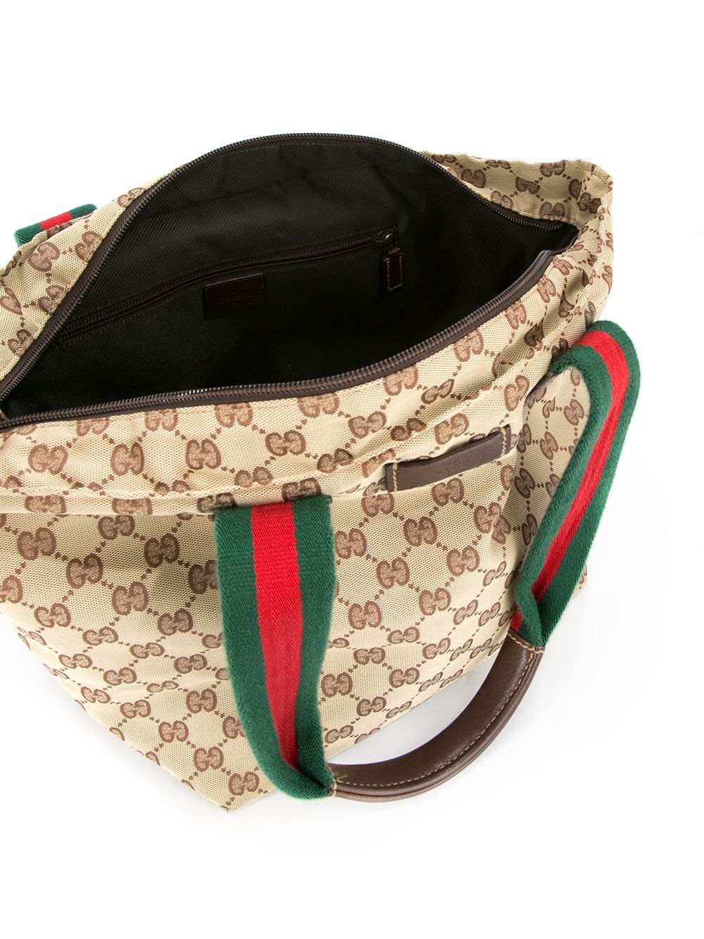 фото Gucci pre-owned сумка-тоут с монограммами