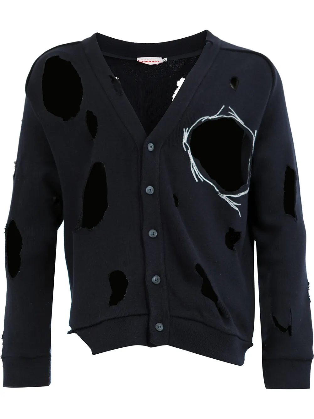 100 ％品質保証 charles jeffrey loverboy 変形カーディガン 