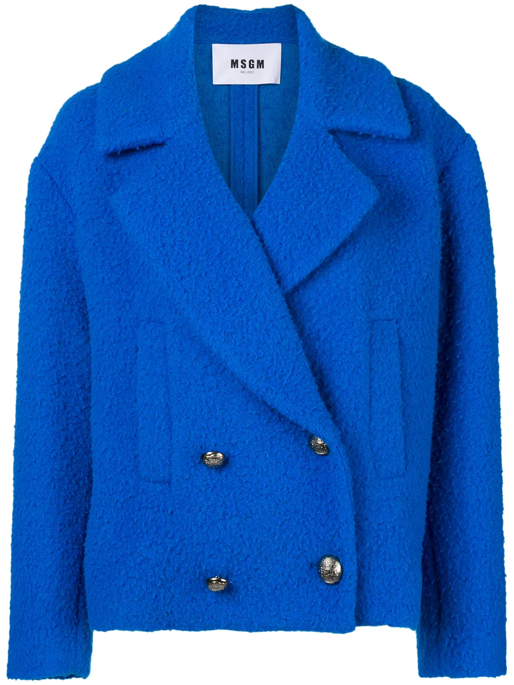 MSGM Bouclé oversized jacket MSGM Bouclé oversized jacket