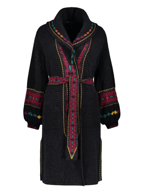 ETRO معطف فستان مطرز