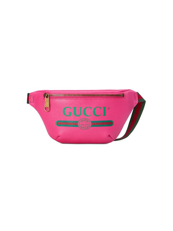 gucci bum bag pink