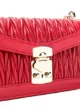 Miu Miu matelassé shoulder bag
