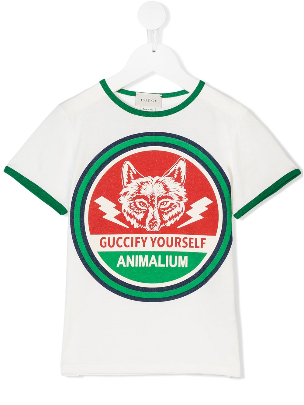 фото Gucci kids футболка с принтом
