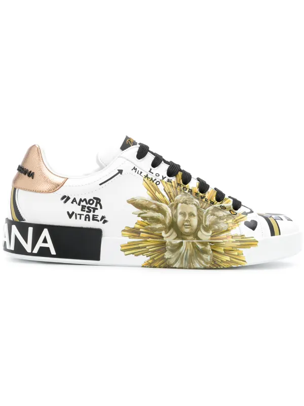Printed Shop Amore Sneakers1 Aw19 Dolceamp; Est 291 Gabbana Vitae 7gIYf6yvmb
