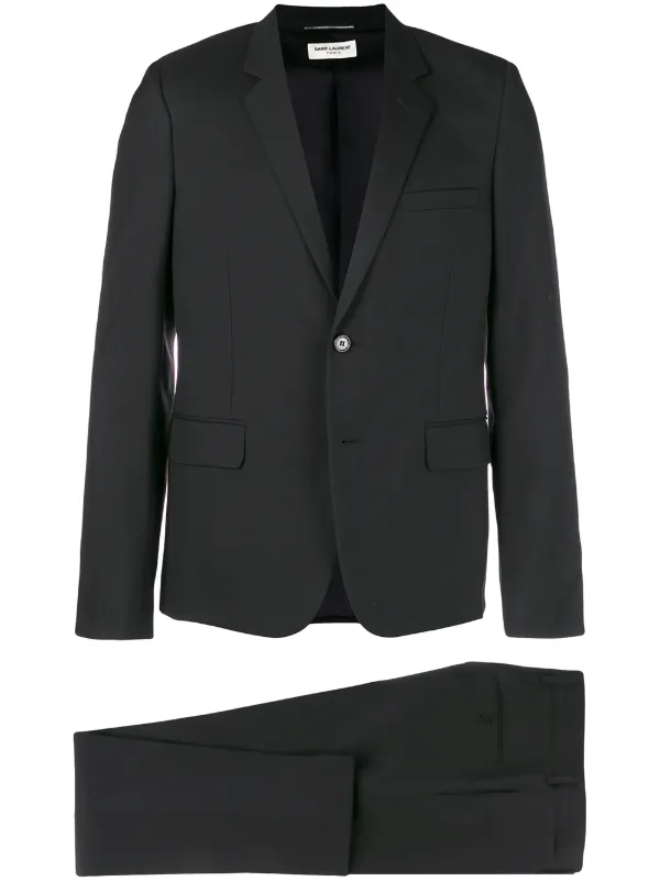 saint laurent white suit