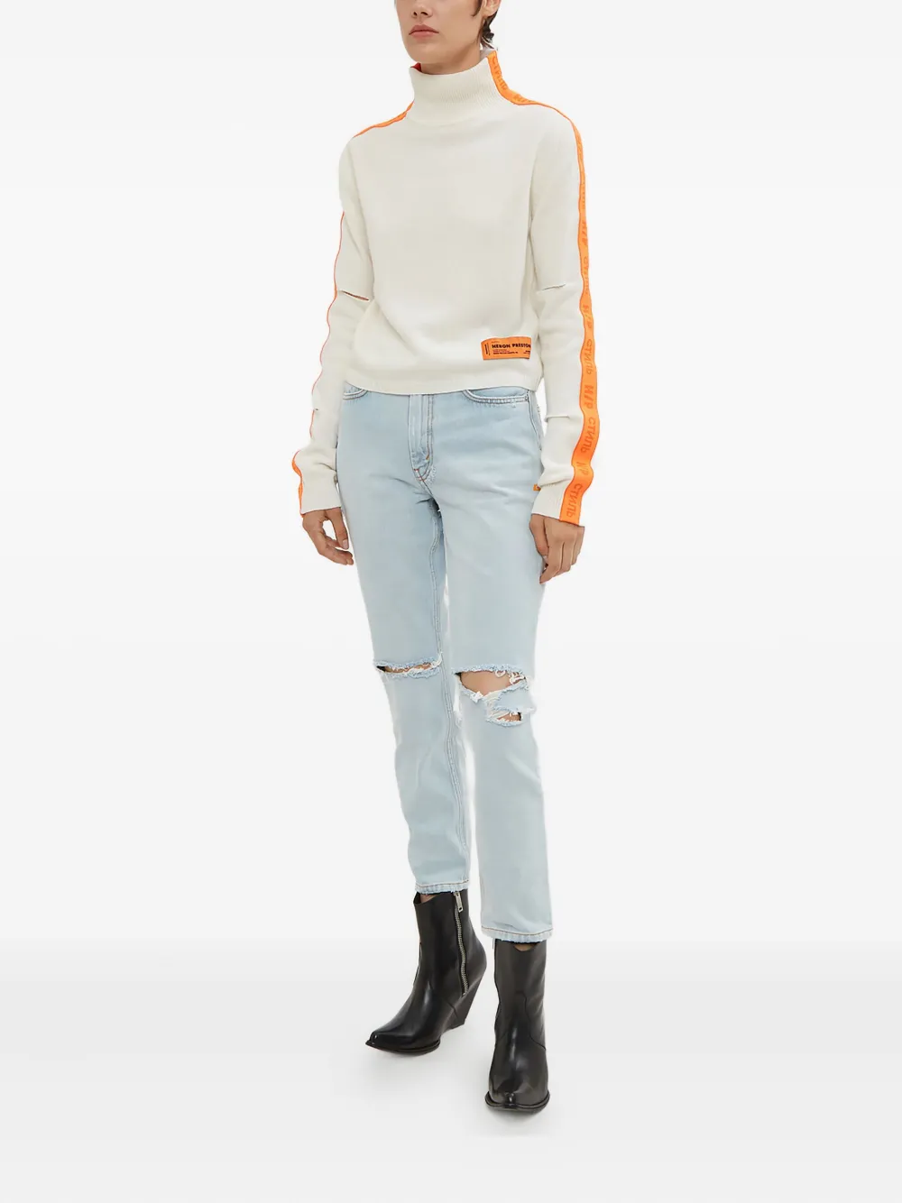 Heron Preston turtleneck sweater | Knitted Sweaters | Image 2