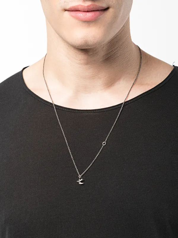WERKSTATT:MÜNCHEN Mini Swallow necklace 通販 - FARFETCH