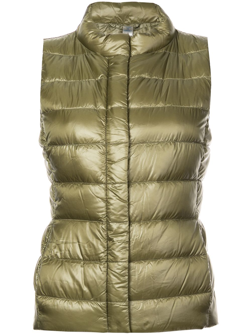 

Herno zip quilted gilet - Verde