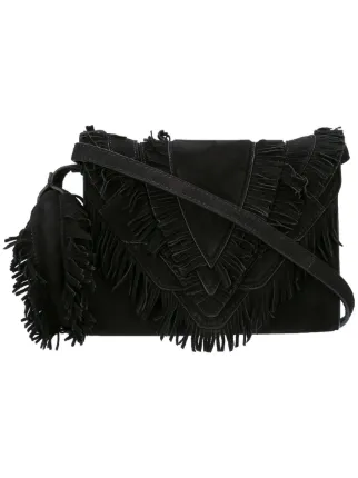 Elena Ghiini Fringe Crossbody Bag Farfetch Elena Ghiini Fringe Crossbody Bag