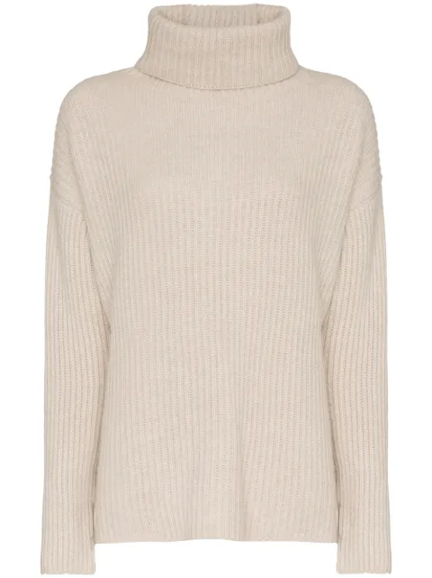 Le Kasha lisbon cashmere roll neck jumper