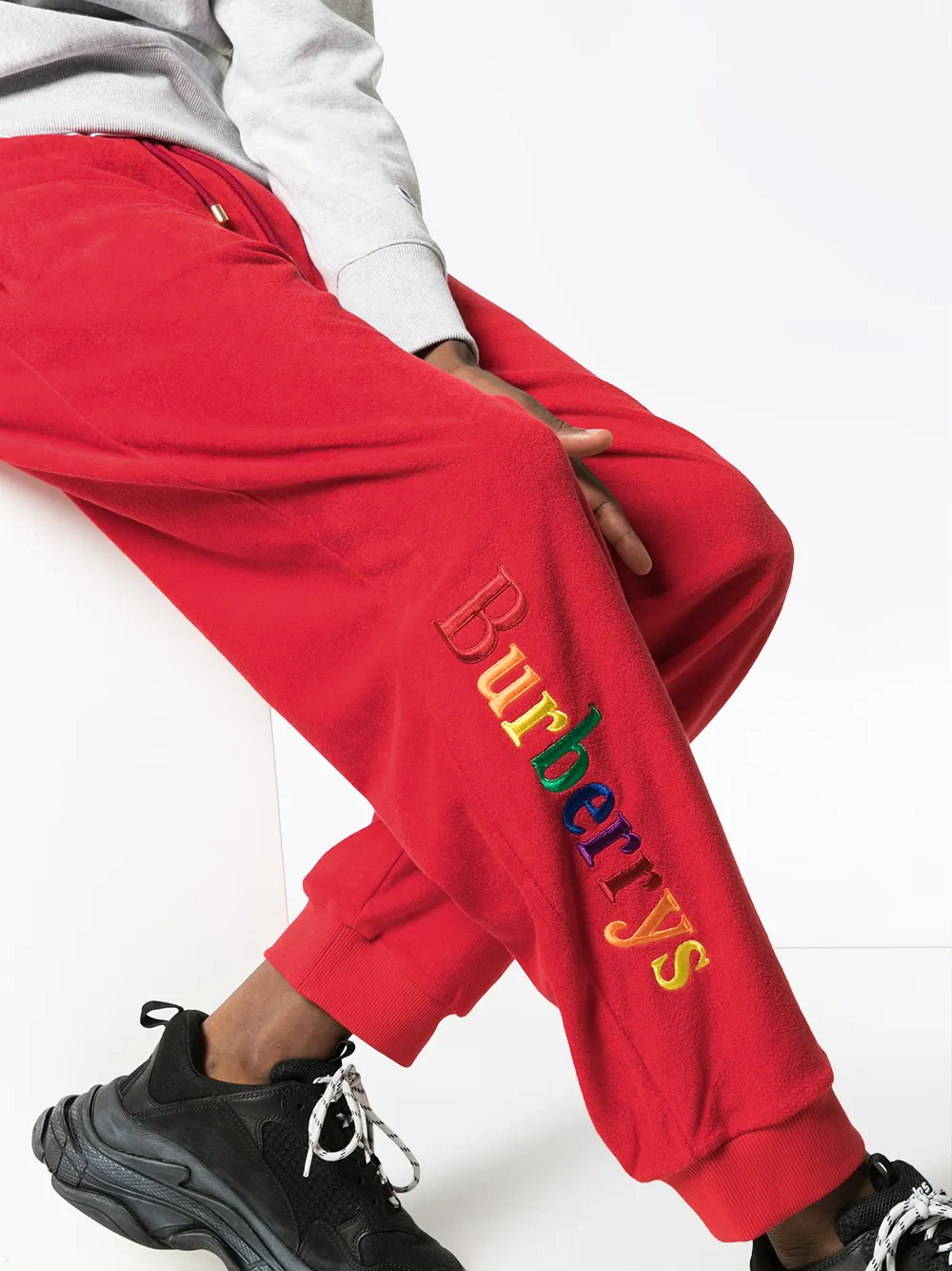 burberry rainbow tracksuit