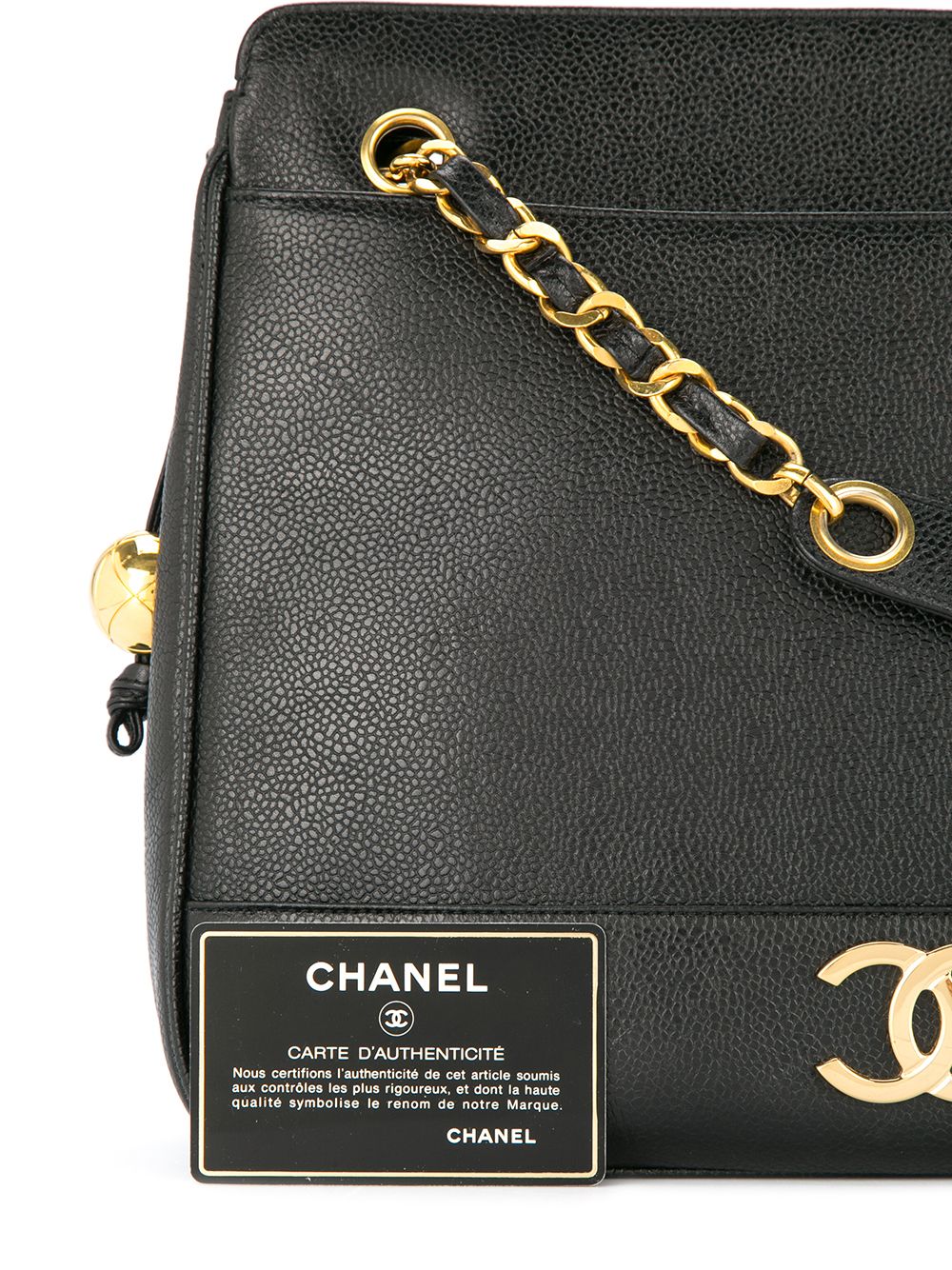 CHANEL 1994-1996 interlocking CCs shoulder bag Women