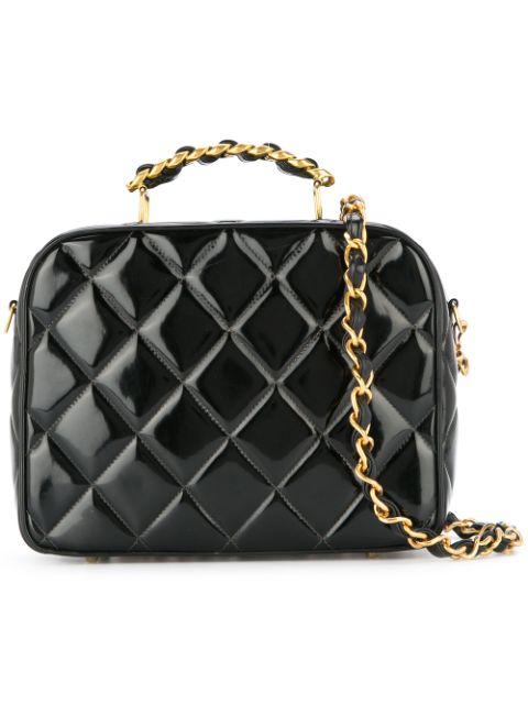 CHANEL 1994-1996 quilted boxy 2way bag Women