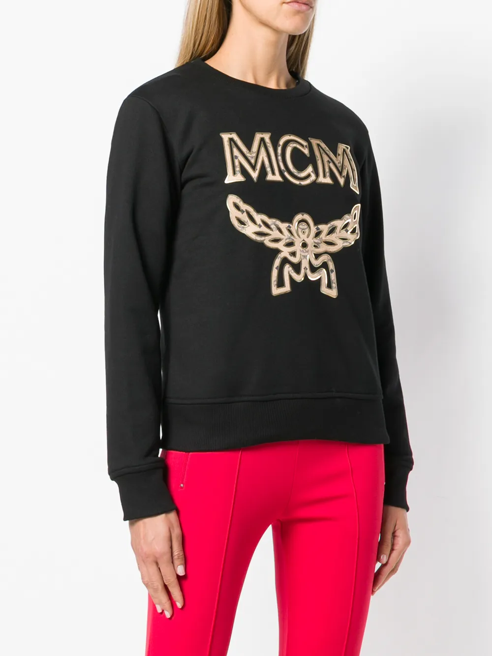 mcm logo sweatshirt