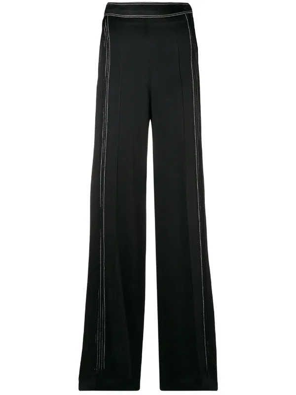 black pants contrast stitching