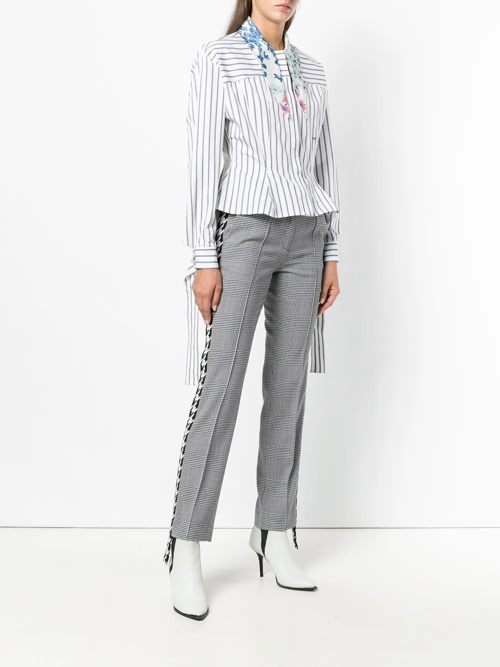  Off-white Camicia A Righe - Bianco 